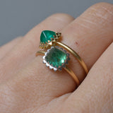 spire emerald ring / 13号　R2604-014