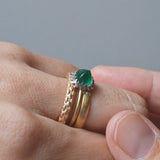 spire emerald ring / 13号　R2604-014