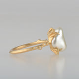 spread  pearl ring / 11号　R2605-004