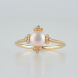Christmas Limited Collection - spread freshwater pearl ring
