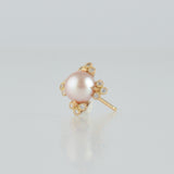 Christmas Limited Collection - spread freshwater pearl earrings