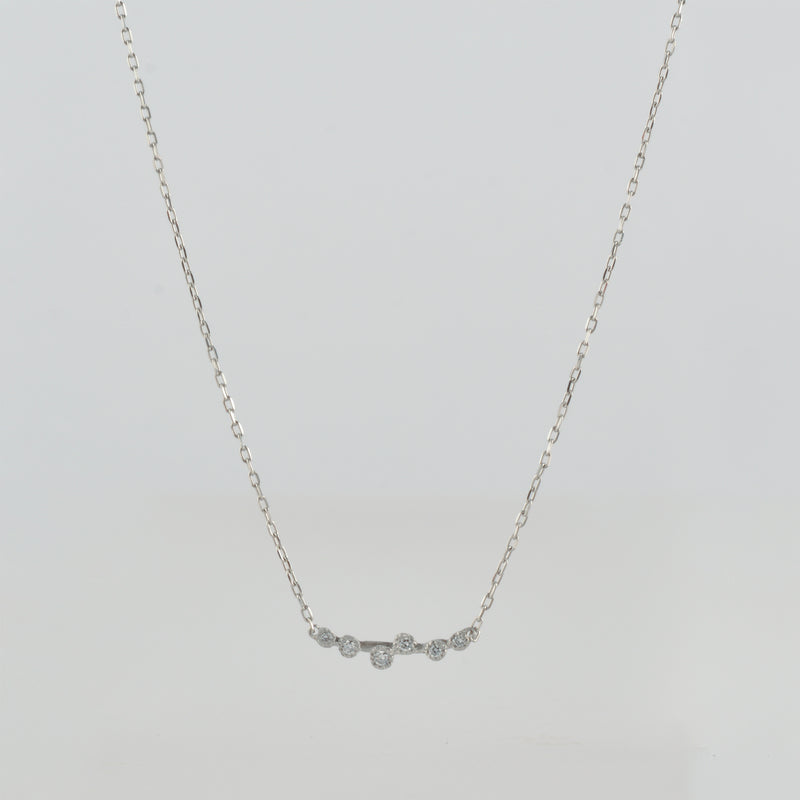 spread diamond necklace