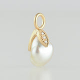 coronet south sea pearl diamond top　T2511-007