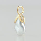 coronet south sea pearl diamond top　T2511-008