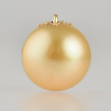 clavo south sea pearl diamond pendant top T2607-002
