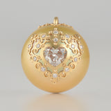 clavo south sea pearl diamond pendant top T2607-002