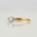 tulle diamond ring marquise