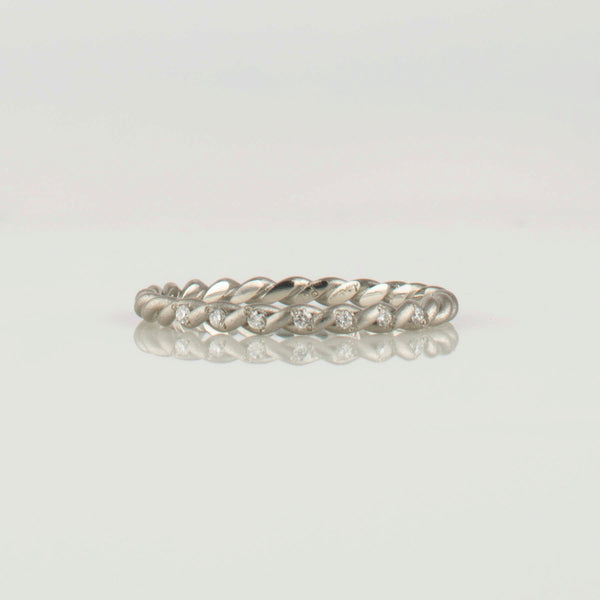 twist 7diamond ring PT