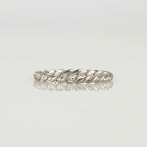 twist 7diamond ring PT