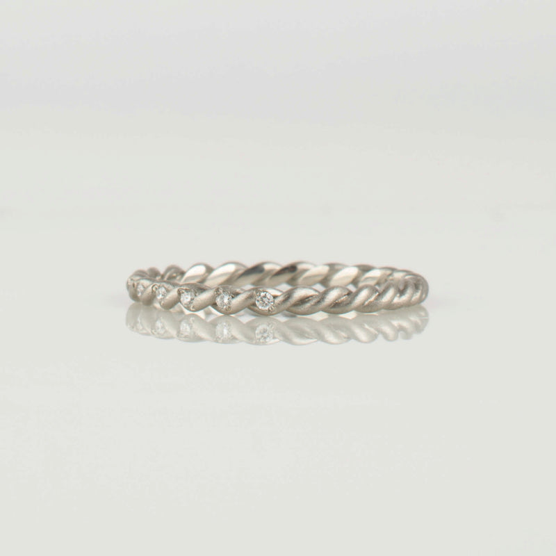 twist 7diamond ring PT