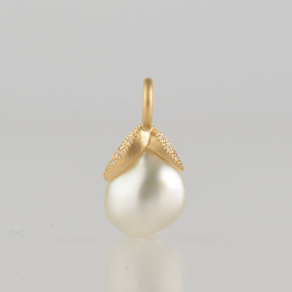 coronet south sea pearl diamond top　T2510-005