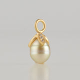 coronet south sea pearl diamond top　T2510-003