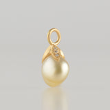 coronet south sea pearl diamond top　T2510-002