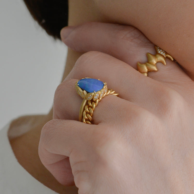coronet opal diamond ring R2509-001