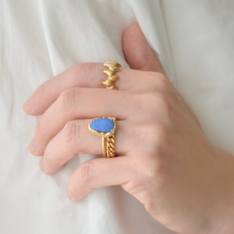 coronet opal diamond ring R2509-001