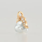coronet south sea pearl diamond top　T2507-006