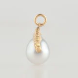 coronet south sea pearl diamond top　T2507-007