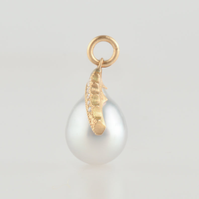 coronet south sea pearl diamond top　T2507-007