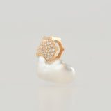 coronet south sea pearl diamond top　T2507-004