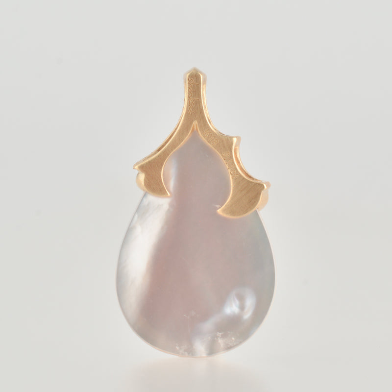 coronet mabe pearl diamond top　T2507-008