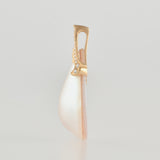 coronet mabe pearl diamond top　T2507-008